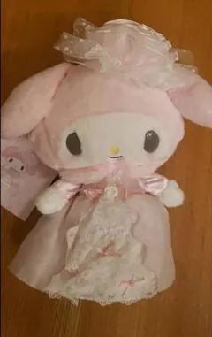 新品 サンリオ マイメロディ バースデー ぬいぐるみ風ペンケース