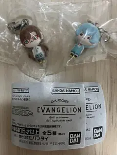 エヴァンゲリオンめじるしアクセサリー　2点セット