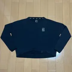 Nike テニス 長袖 ブラック 短丈 スポーツ ランニング ヨガ