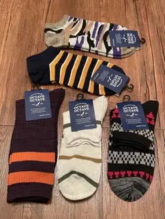 【新品】オクターブオクターブソックス5足セット