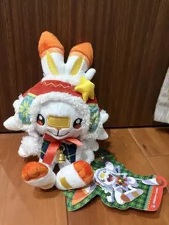 ポケモンセンター ヒバニー クリスマス ぬいぐるみ - メルカリ