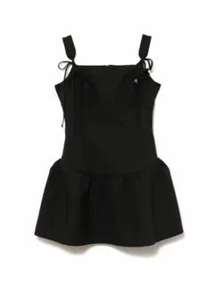 andmary Jozy ribbon flare mini dress - メルカリ