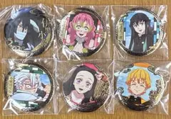 鬼滅の刃 缶バッジ 彫金　伊黒　蜜璃　時透無一郎　実弥　ねずこ　善逸