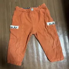 キッズ KLÄD SKÅP オレンジ ロングパンツ