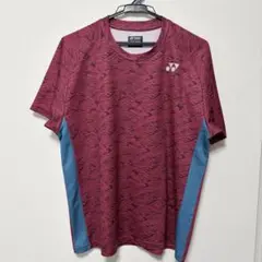 【良品】YONEX バドミントンウォームアップウェアTシャツMサイズ