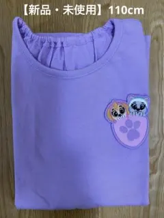 【110cm】★新品★パウパトロール　スカイ・エベレスト刺繍Tシャツ
