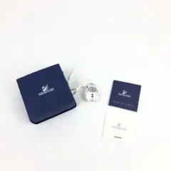スワロフスキーSwarovski ミニ スノーマン　箱付き　美品