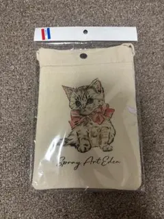 Spray Art Eden 猫イラストポーチ