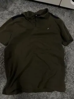 オリーブグリーン ポロシャツ 肩パッチ付き　swag polo nubian 緑のサムネイル