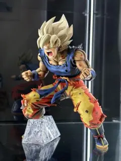 【二次元彩色】一番くじ ドラゴンボール B賞 超サイヤ人孫悟空 リペイント