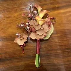 ウェディング　ブーケ　アーティシャルフラワー