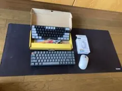 E-YOOSO メカニカルキーボード マウス　マウスパッド　4点セット