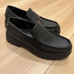 GU ジーユー チャンキーソールローファー　革靴　ビジネス　26.0cm