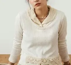 JOURNAL STANDARD　リブTシャツ　ロンT　カットソー　スウェット