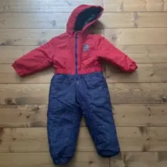 赤青フード付きジャンプスーツ 95cm未満