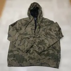 ハーフジップ マウンテンパーカー