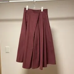 アーバンリサーチロッソ フレアスカート 赤