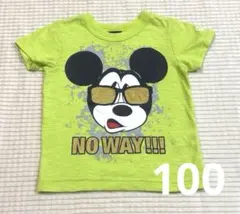 キッズTシャツ　ミッキーマウス Tシャツ 100センチ