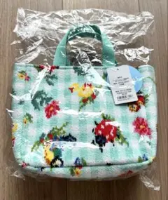 新品・未使用　フェイラー　ハイジ　チェック バッグインミニトート