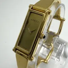 専用 GUCCI ゴールド スクエア レディース 腕時計 1636 - メルカリ