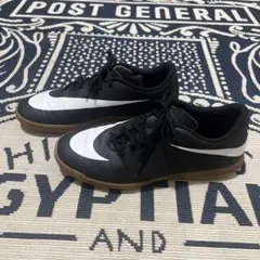 ナイキ NIKE インドアシューズ 25cm 屋内　フットサル　ブラック