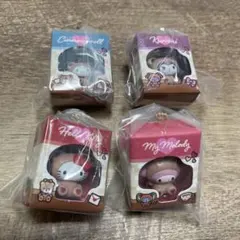 サンリオ　ミニチュアパッケージコレクション　キティ　マイメロ　シナモ　クロミ
