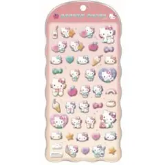 サンリオ ハローキティ コットンパフィーシール 立体シール 新品未使用