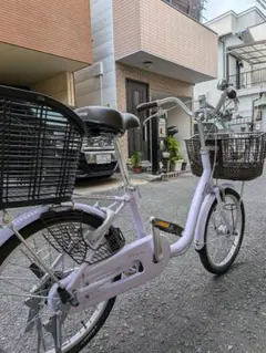 日本製 塩野 ミニベロTURBO LIGHT シティサイクル 自転車 6段変速