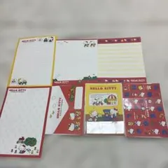 レトロ　新品　HELLO KITTY レターセット