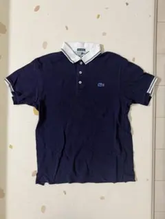LACOSTE ラコステ ポロシャツ 日本製 サイズ3 ネイビー