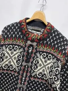 綺麗 Nordstrikk ノルウェー製 ノルディックセーター カーディガン S