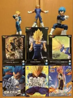 値下げ中　ドラゴンボール　ベジータ　セット プライズフィギュア　まとめ売り