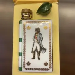 【訳あり品】 CAMUS カミュ ナポレオン 白/緑 陶器ミニチュアボトル