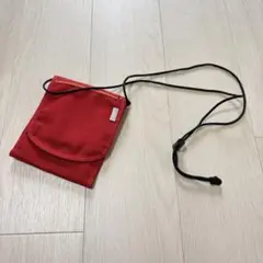 90s 00s NIKE ナイキ サコッシュ ネックポーチ レッドのサムネイル