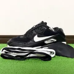 NIKE AIR MAX 90 エアマックス 白黒 パンダ 厚底 スニーカー