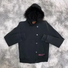 【雰囲気抜群❗️】HYSTERIC GLAMOUR ファー パーカー Y2K HYSTERIC GLAMOUR（ヒステリックグラマー） ブルゾン アウター FIRE