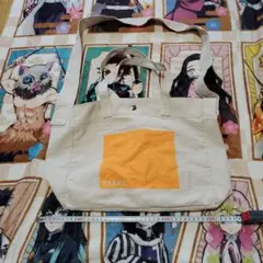 BEAMS ベージュトートバッグ