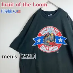 ●T958【アメリカ製】フルーツオブザルーム 半袖 Tシャツ メンズ【XXL】