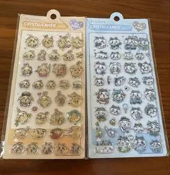 プックリシール うさぎ&ハチワレセット