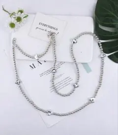 スマホストラップ　ショルダー　シルバー