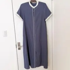 【新品タグ付】グローバルワーク　さらさらリラックスパイピングワンピース