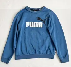PUMA プーマ　トレーナー　150サイズ　スカイブルー　青　サッカー　通学