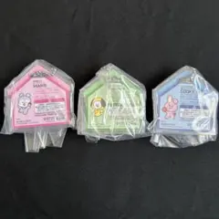 BT21 パッケージチャーム MANG&CHIMMY&COOKY セット
