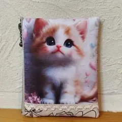 猫ちゃんパネルのふんわりポケットティッシュポーチ、12