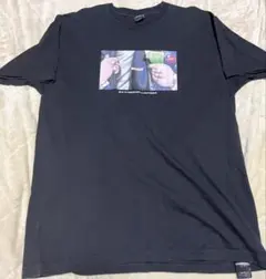 HUF ブラック Tシャツ Lサイズ グラフィックプリント