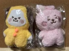 BT21_BABY たっとんぬいぐるみ SS CHIMMY,COOKY セット