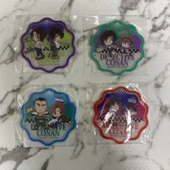 コナンラバーコースター4個セット