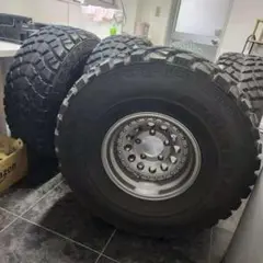 ゆーじ　三菱ジープ　ホイールセット 三菱ジープ ホイールタイヤセット - メルカリ