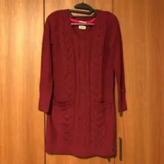 ニットワンピース