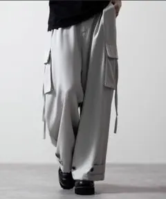 【CLEL】M-47デザイン TRルーズ パラシュートパンツ　sサイズ